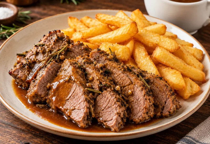 Lamb & Chips
