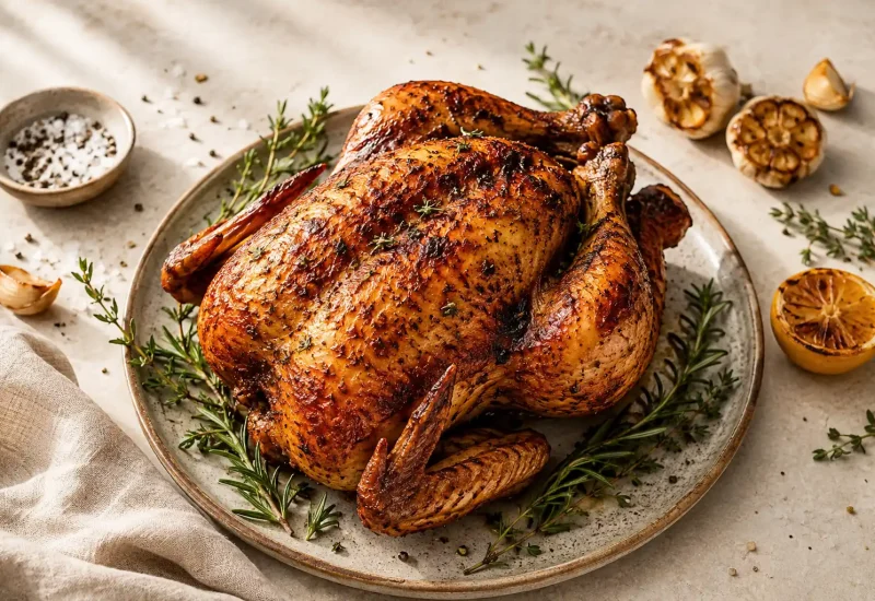 Oven Roasted BBQ Chicken