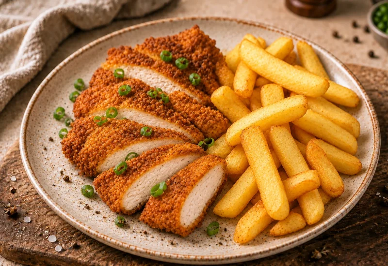Southern Chicken Breast with Chips